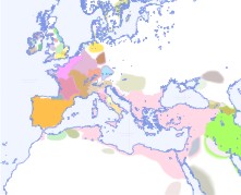 Europa im Jahre 600