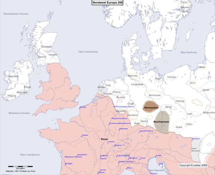 Europa nordwestlicher Teil 200