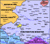 Historische Karte des Westmnsterlandes 1789