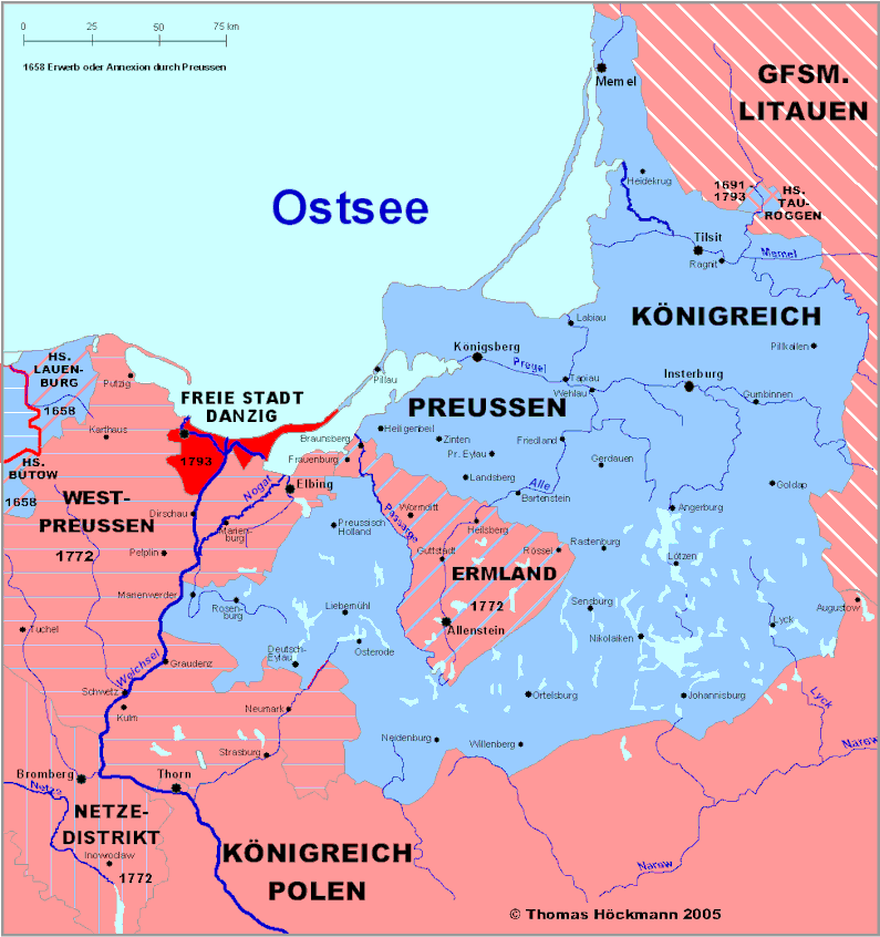 Ostpreussen Westpreussen Ostsee Danzig nach Original 1865 Landkarte 27 Gerahmt 